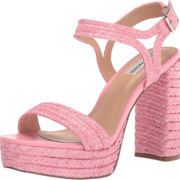 NWOT 
Steve Madden Women's Lombardo Heeled Sandal, Pink, 11 - Picture 1 of 8